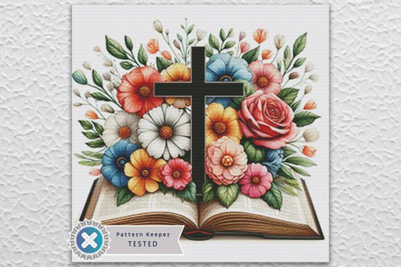 Christian Cross Cross Stitch Pattern Review for Apparel Projects