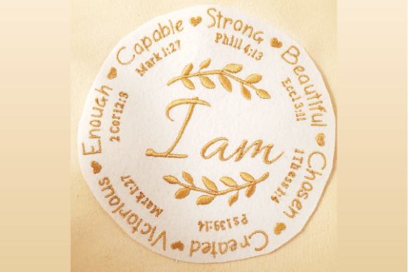 Christian Inspiration I Am: A Seasonal Embroidery Design Review