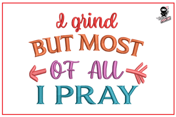 Christian Quote About Praying Embroidery Review