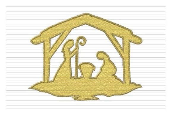 Christmas Nativity Embroidery File Review for Real Projects