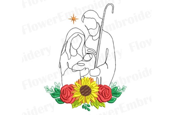 Jesus Baby Christmas Embroidery Review for Real Projects