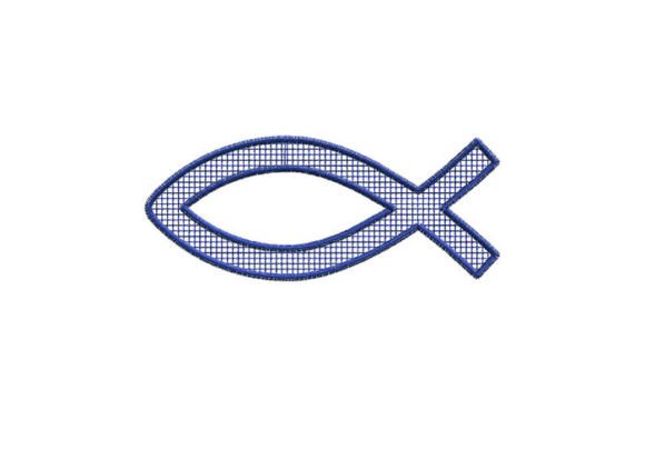 Jesus Fish Net Fill Embroidery Design Review