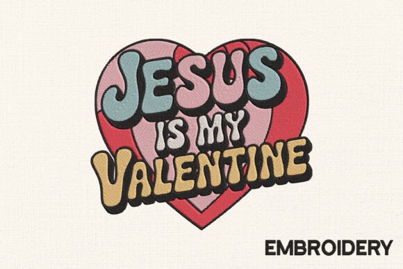 Jesus Valentine Embroidery Design Review for Seasonal Products