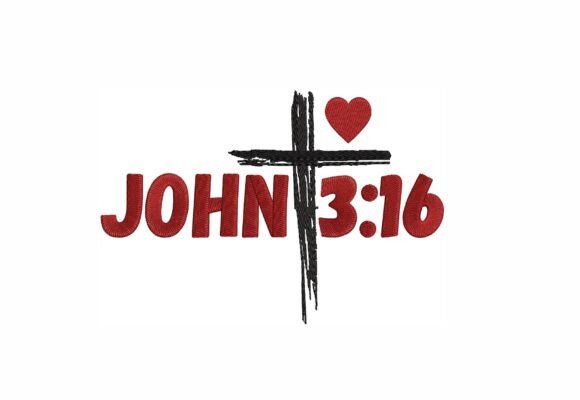 John 3:16 Embroidery Design Review