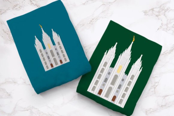 LDS Salt Lake City Temple Embroidery Review