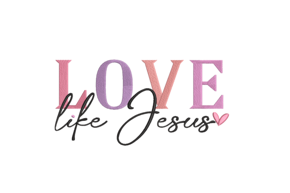 Love Like Jesus Embroidery Design Review