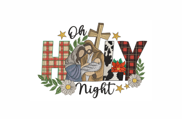 Oh Holy Nignt Embroidery Review for Apparel Projects