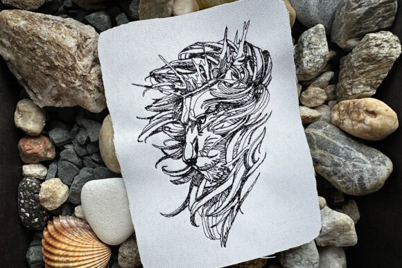 The Lion King Machine Embroidery Design: A Majestic Addition to Boutique Apparel